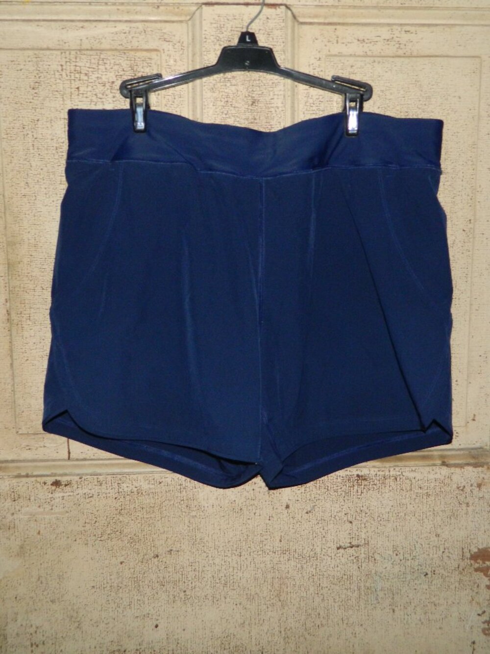 Lands' End Swim Shorts Board Shorts Blue Sz 16 (MM-4)